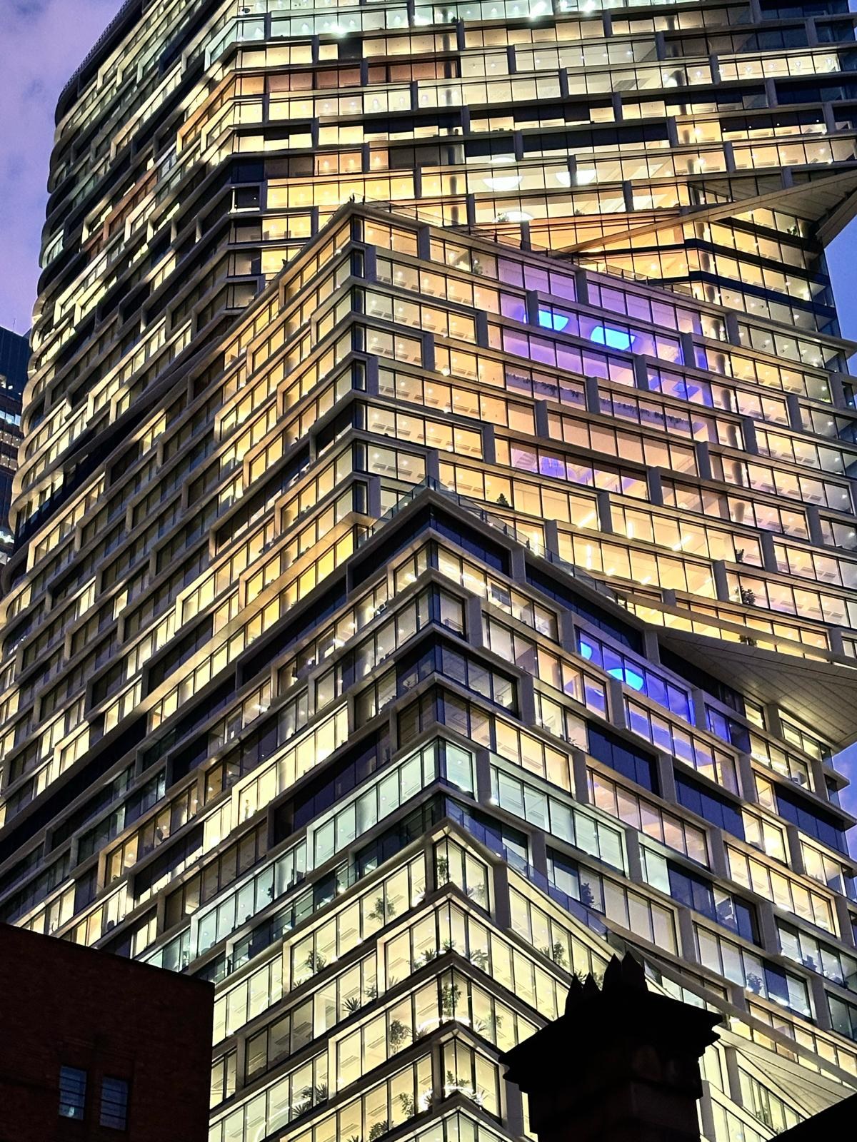Sydney CBD Architecture at night