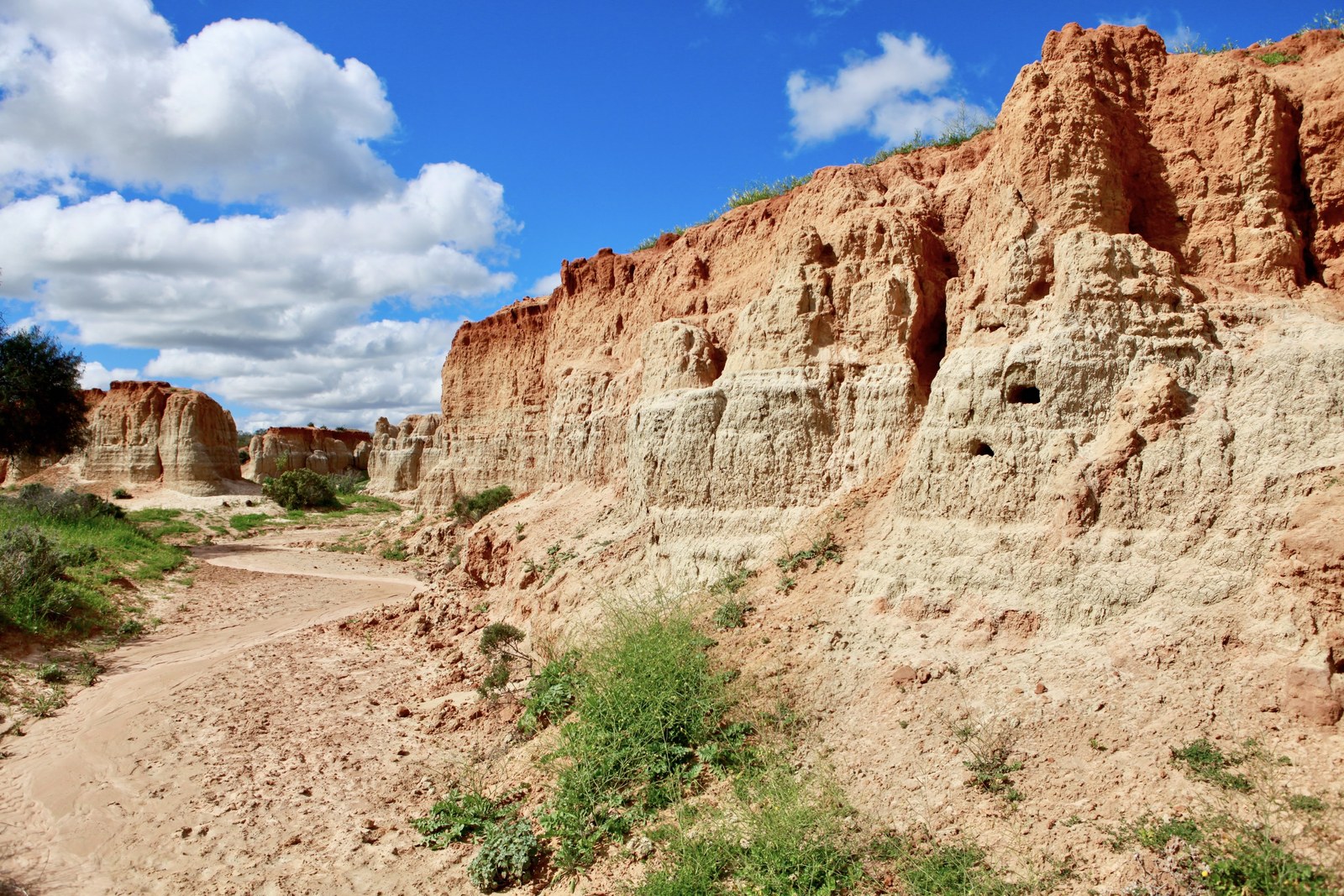 Outback desert canyon NSW